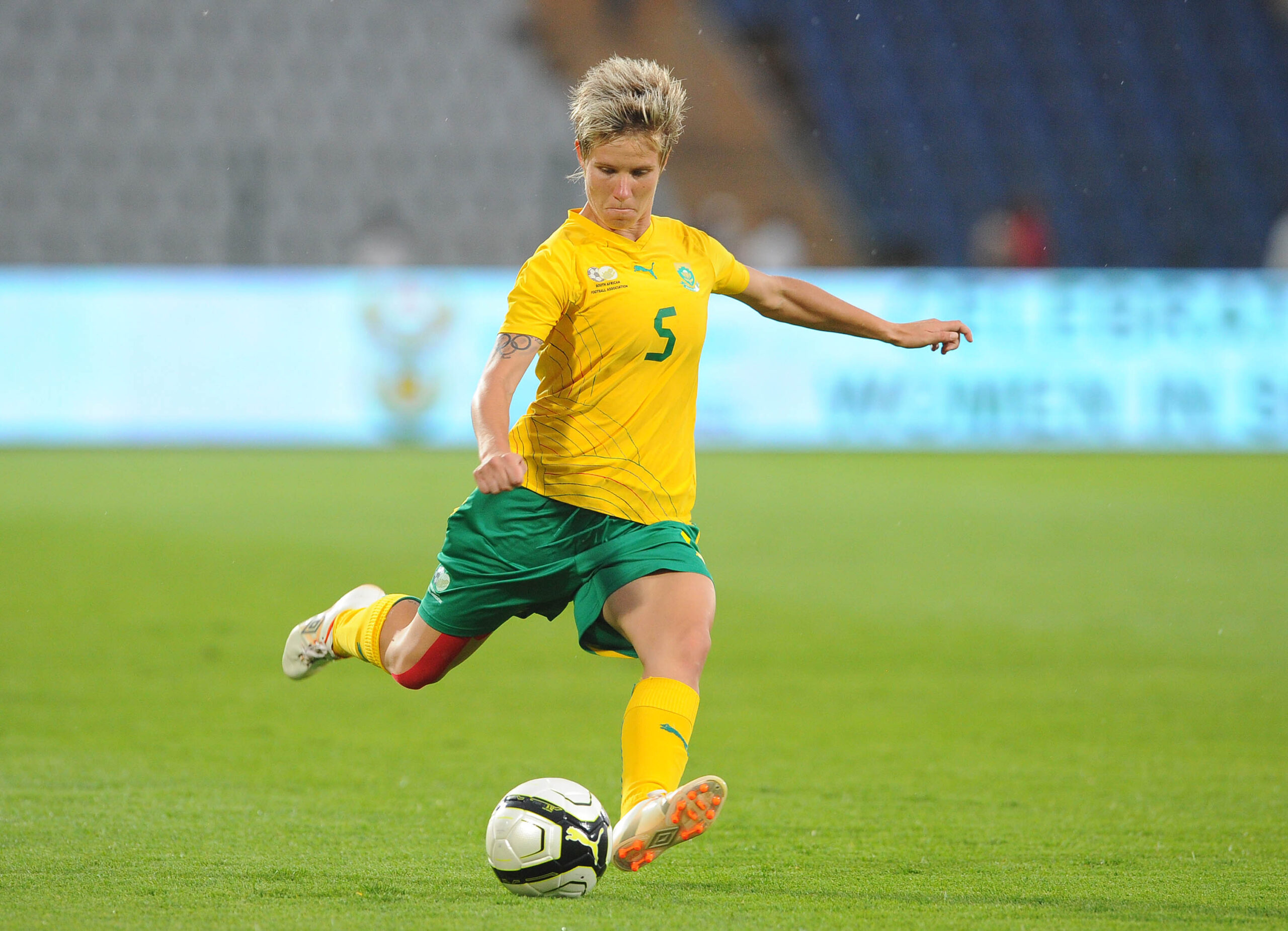 Football - Womens International Friendly - South Africa v Ghana - Dobsonville Stadium - Sports Leo sportsleo.com