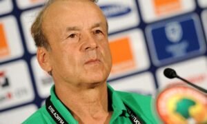 Nigeria's coach Gernot Rohr - Sports Leo