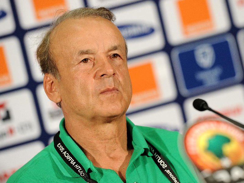 Nigeria's coach Gernot Rohr - Sports Leo