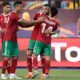 Moroccan players celebrate Namibia last-gasp own goal - Sports Leo