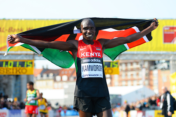 Geoffrey Kamworor sets 'emotional' record in Copenhagen - Sports Leo