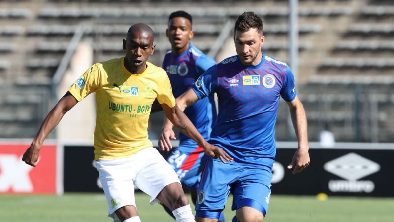 MTN8 semi-final first leg clash between SuperSport and Sundowns - Sports Leo