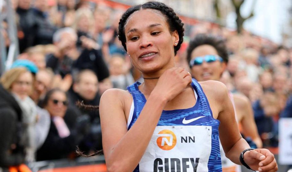 Ethiopia’s Gidey sets new women’s record in 15km in Netherlands