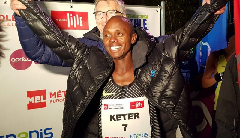 Kenya's Robert Keter sets new 5km world record - Sports Leo