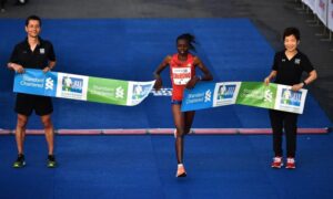 Kenyan Cherono sets new women's course record - Sports Leo