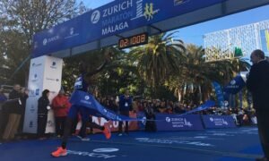 Kenyan Martin Cheruiyot sets new Malaga Marathon record - Sports Leo