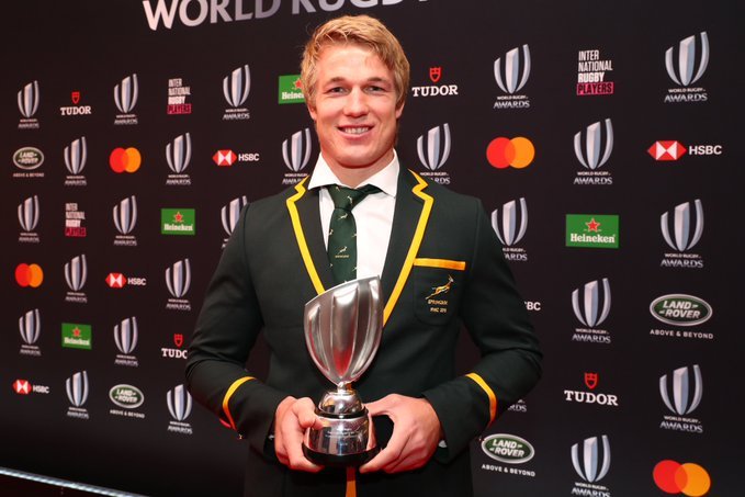 Pieter-Steph du Toit wins SA Rugby player of the year - Sports Leo