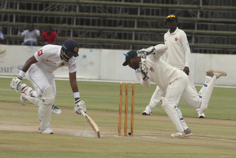 Sri Lanka close day three on 295/4 against Zimbabwe - Sports Leo