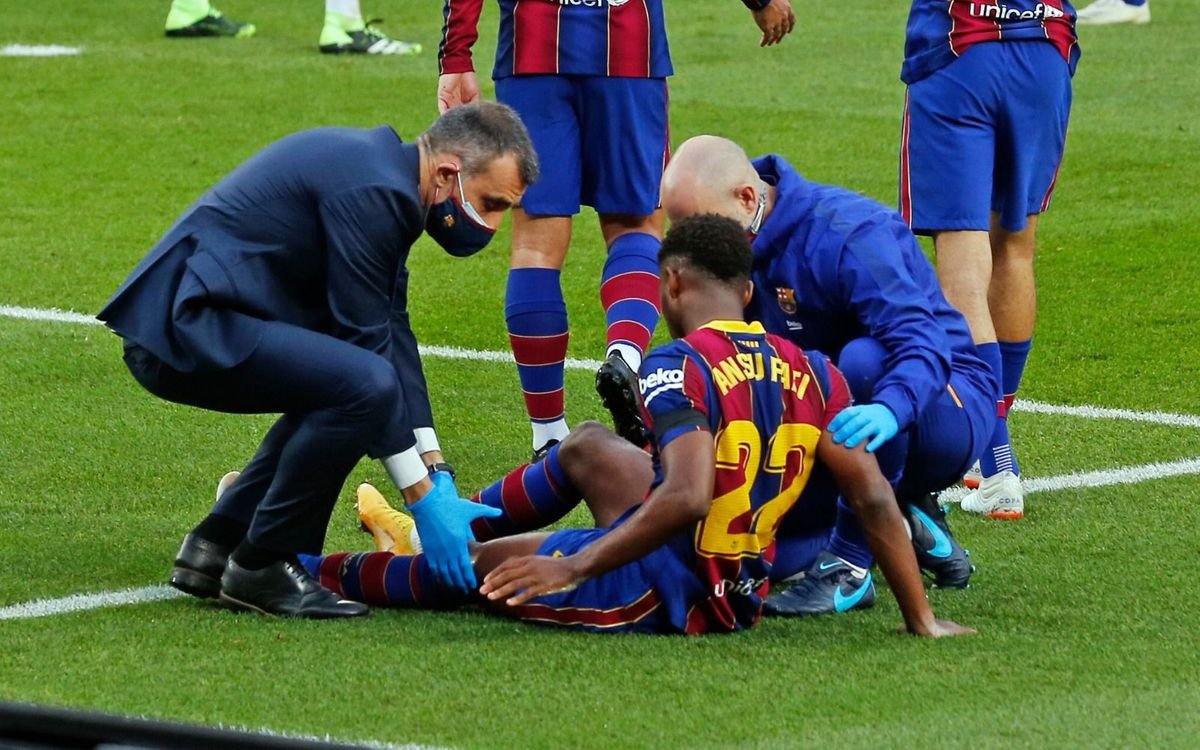 Barcelona talent Ansu Fati out for four months - Sports Leo