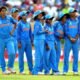 Indian women v South Africa women teams in fifth ODI