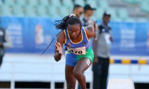 Namibia's Masilingi wins women 200m race in South Africa