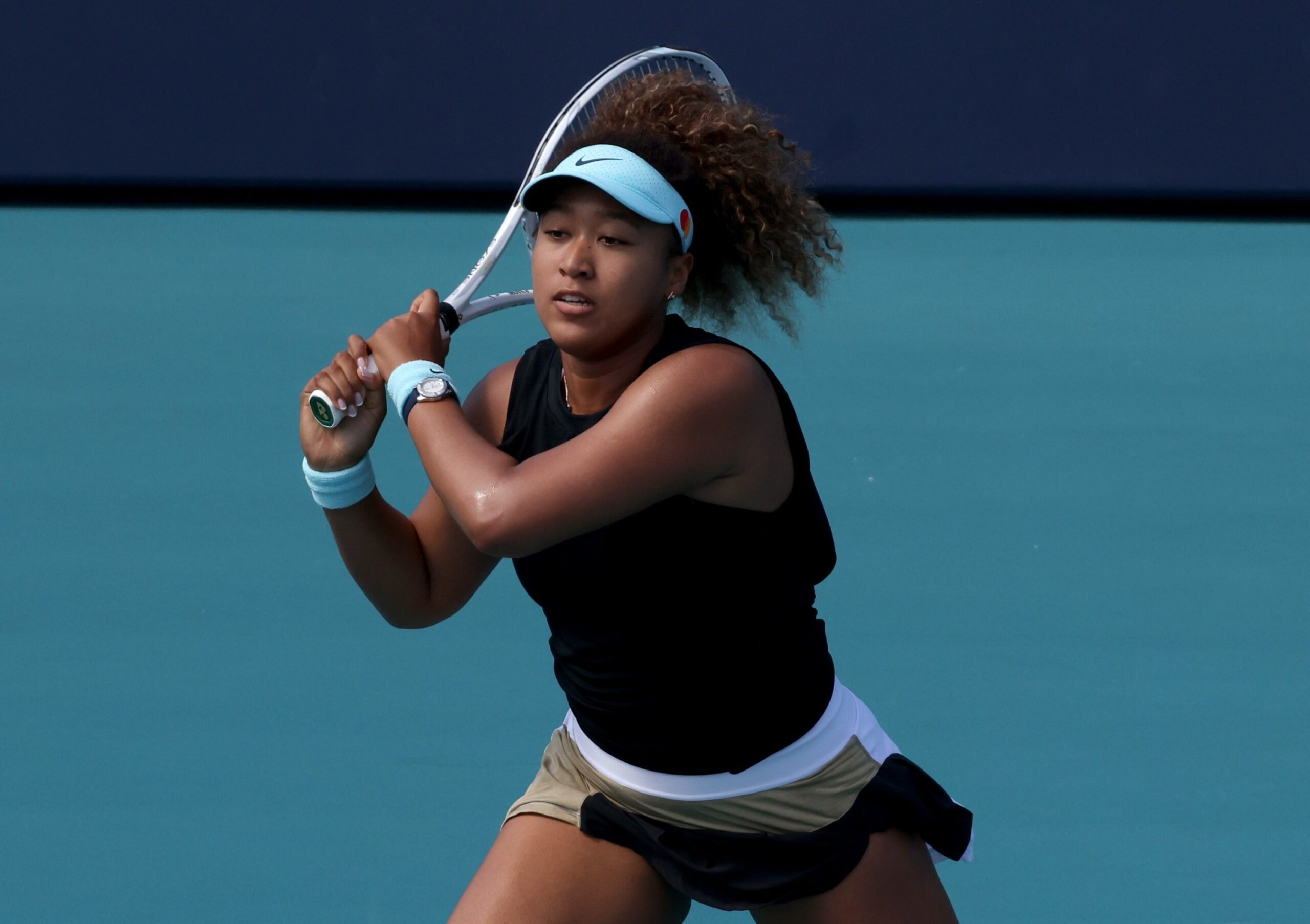 Naomi Osaka of Japan in quarterfinals of Miami Open