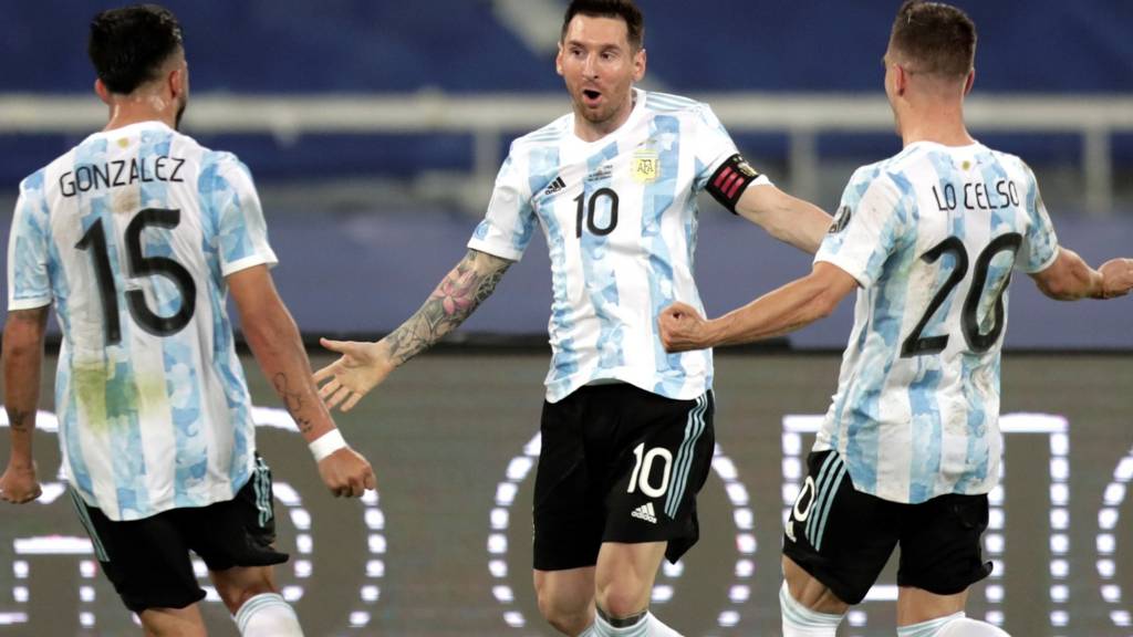 Results 2021 copa america Argentina vs.