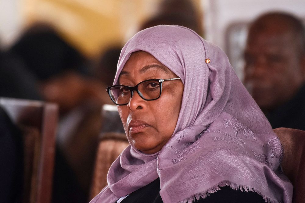 President Samia Suluhu calls out CCM on state of stadiums in Tanzania