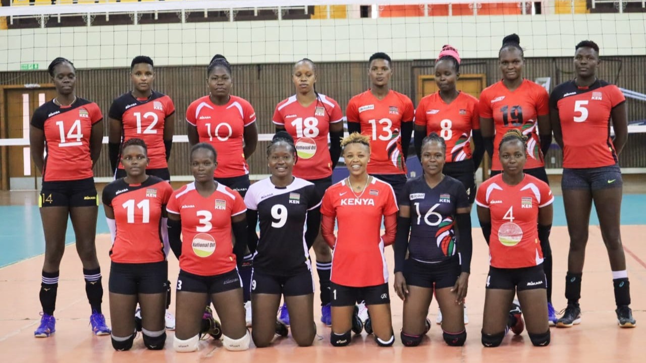 Kenya's Volleyball team