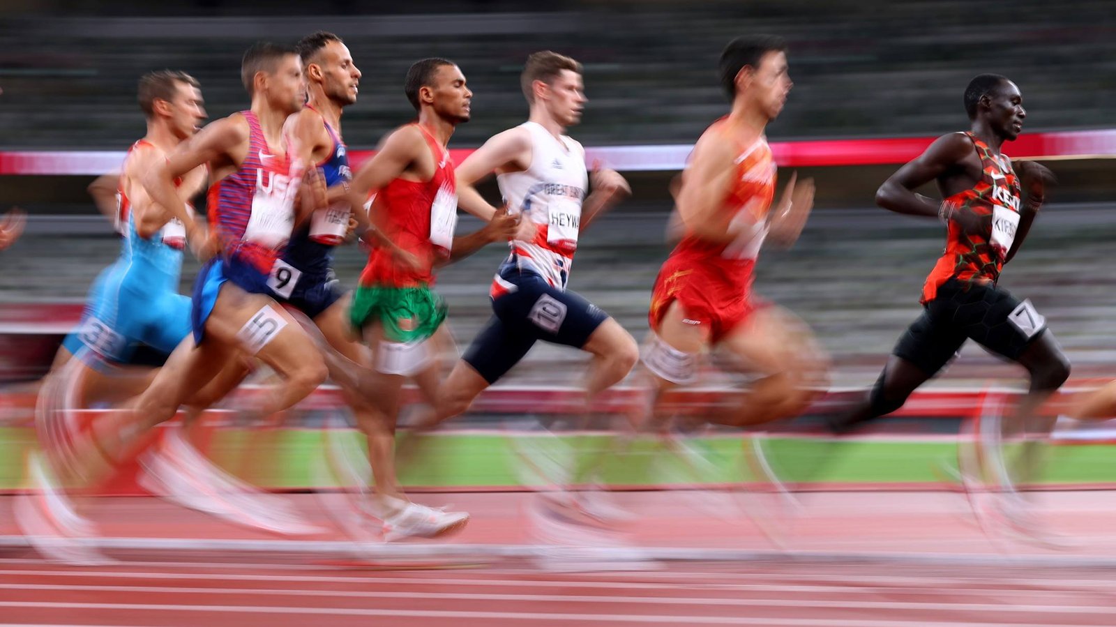 Abel Kipsang sets 1500m Olympic Record