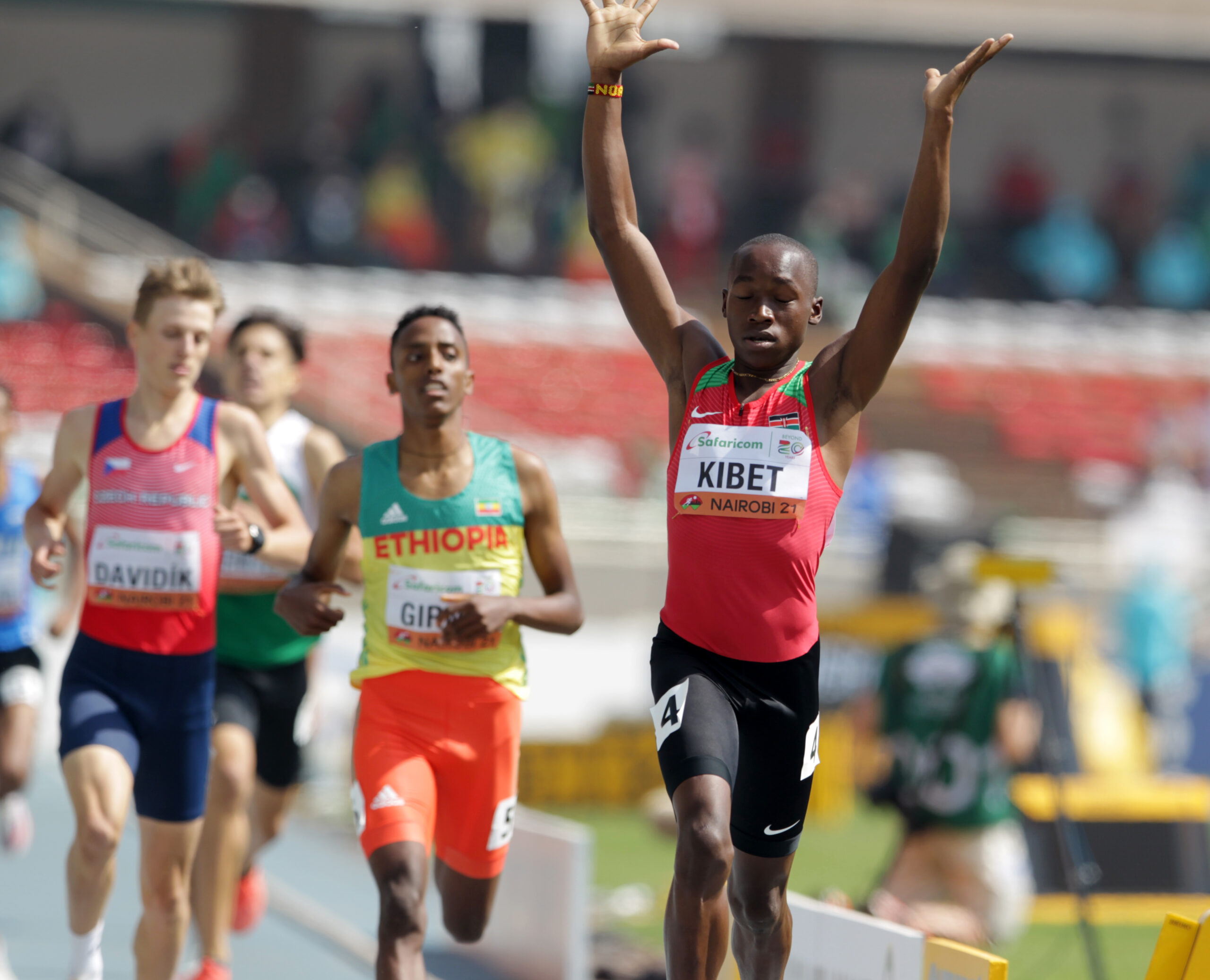 Kenya’s 800m duo into the semi finals