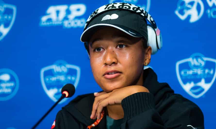 Osaka breaks down at the Cincinnati Open Presser