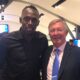 Usain Bolt with Sir Alex Ferguson