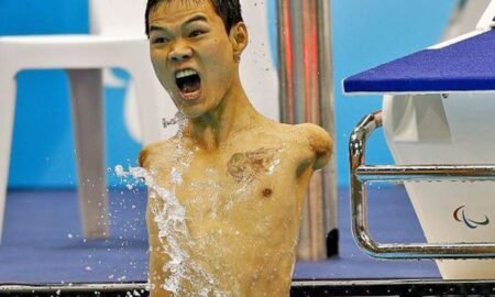 Zheng Tao para-swimmer