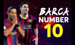 Fc barcelona's no 10