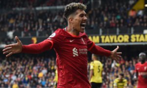Firmino's hat-trick sees off Watford at Vicarage Road stadium