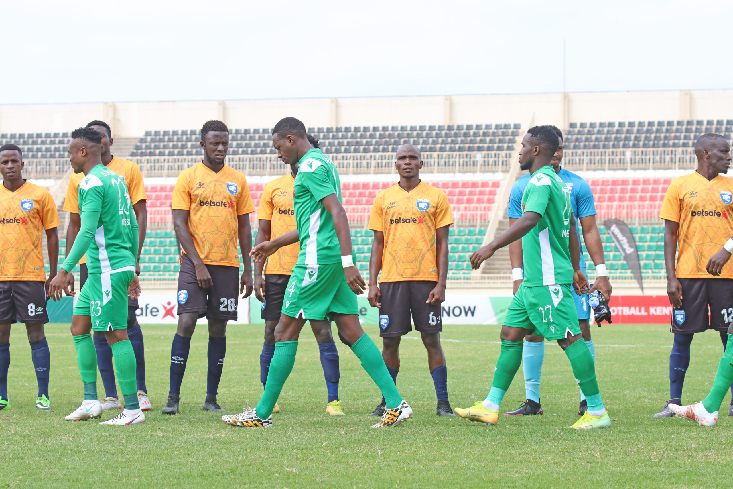 AFC Leopards and Gor Mahia during a past match