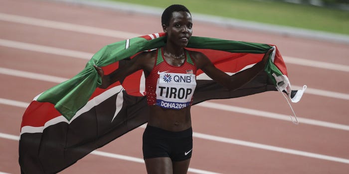 Tirop at Tokyo Olympics