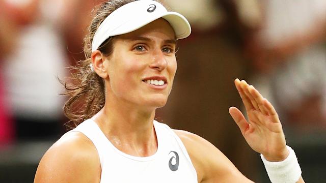 Johanna Konta begins marriage life