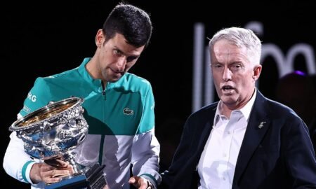 CraigTiley with Novak Djokovic