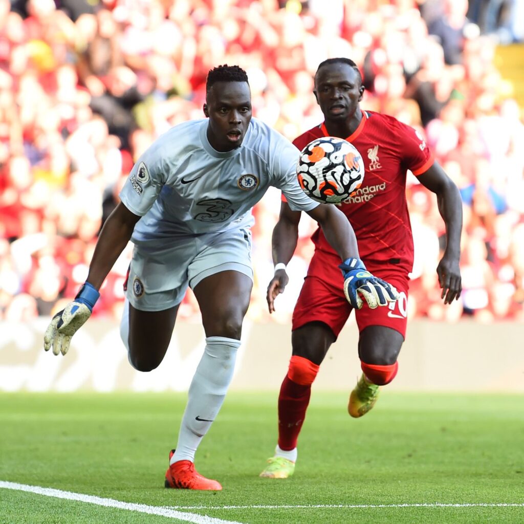 Sadio Mane and Edouard Mendy. 