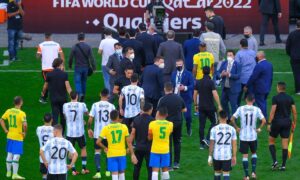 Brazil v Argentina suspended match