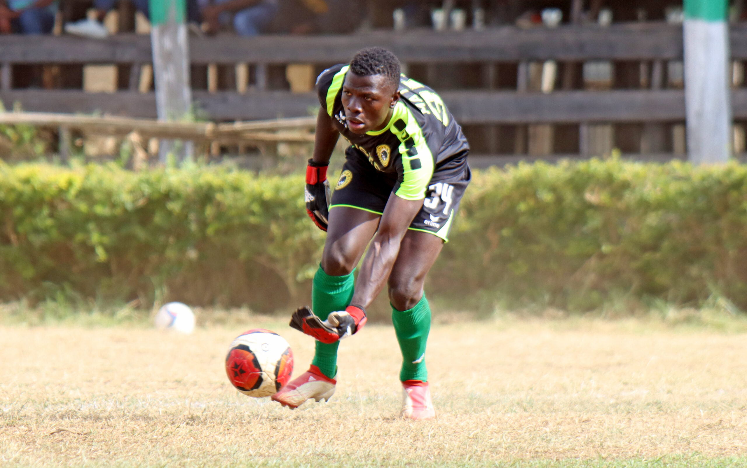 Tusker FC goalkeeper Patrick Matasi