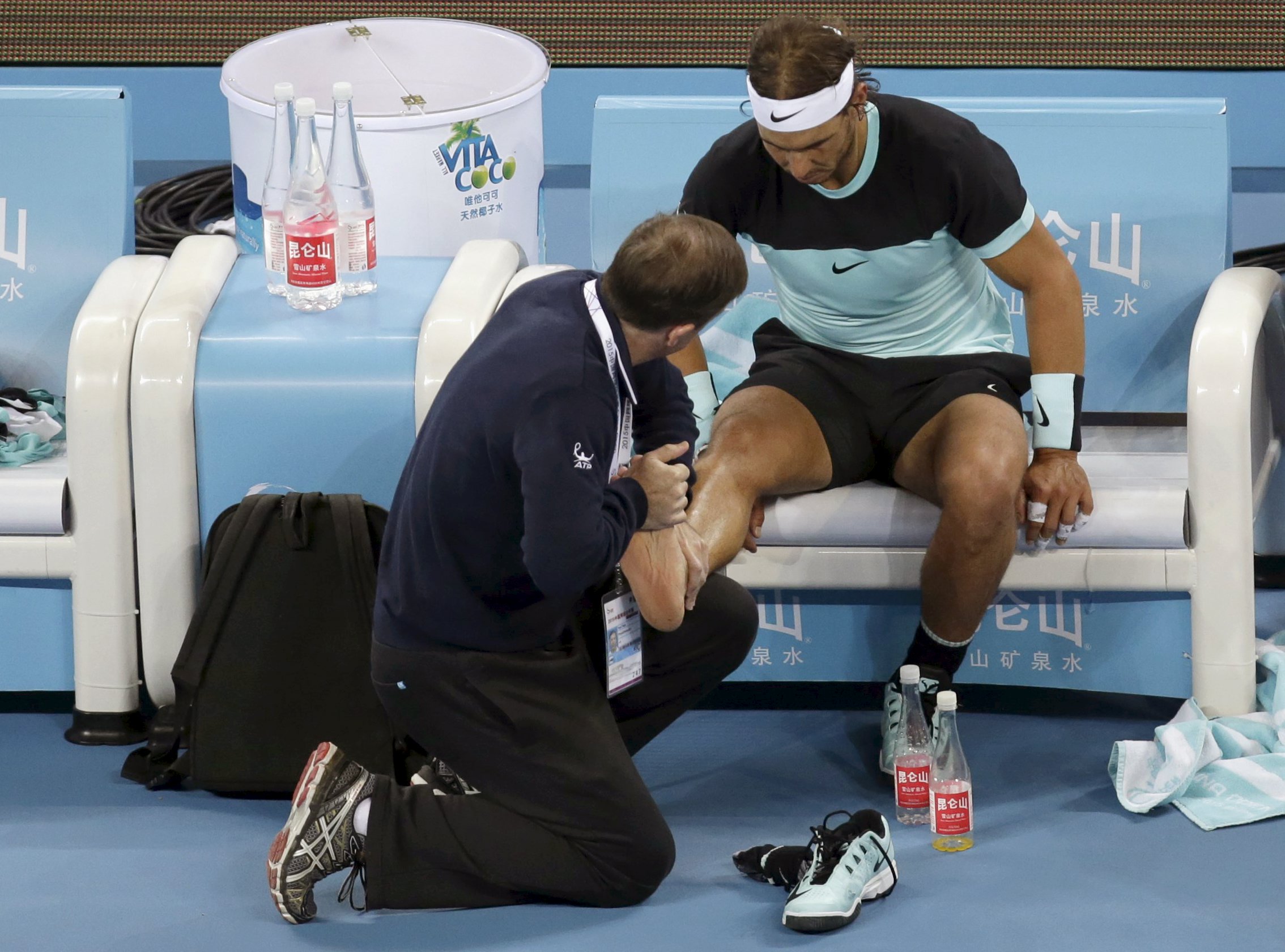 Rafael Nadal foot