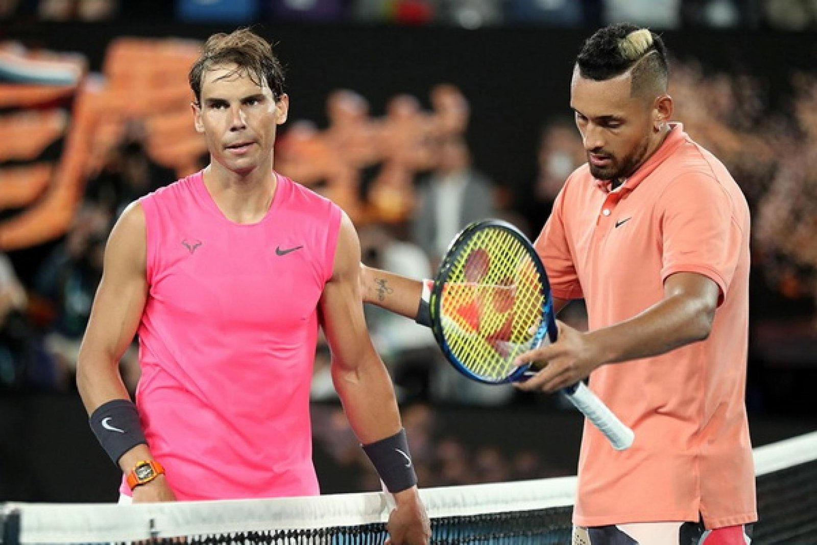 Indian Wells: Rafael Nadal with Nick Kyrgios