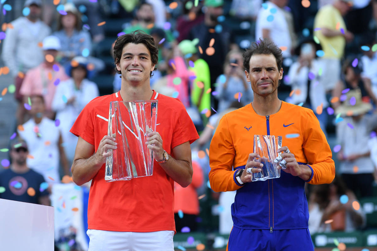 Rafael Nadal With Taylor Fitz