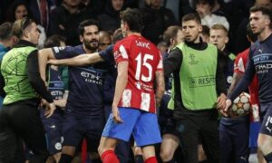 Atleti Man City fracas