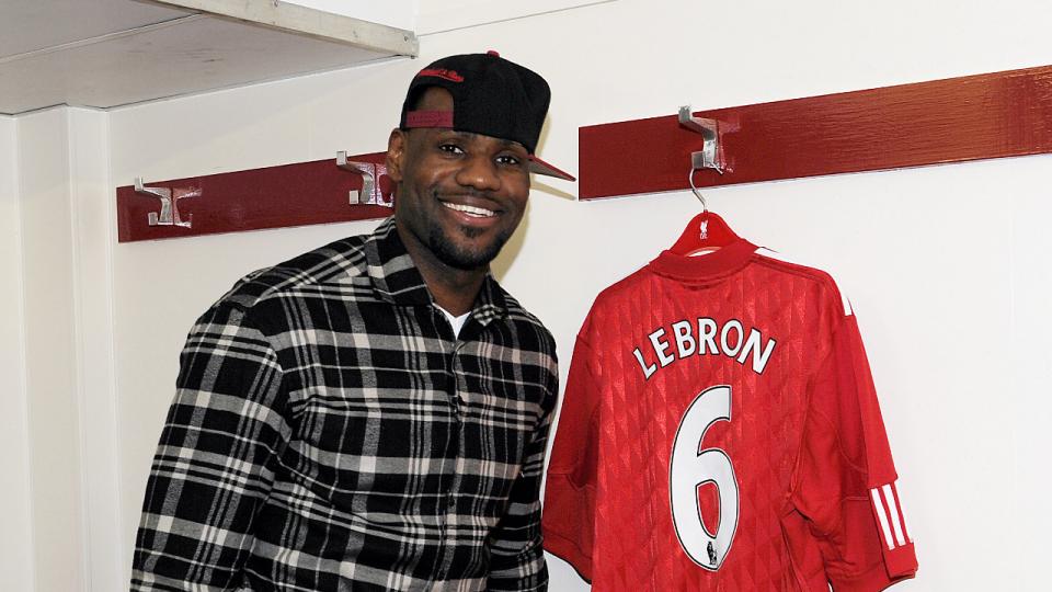 Lebron James Liverpool