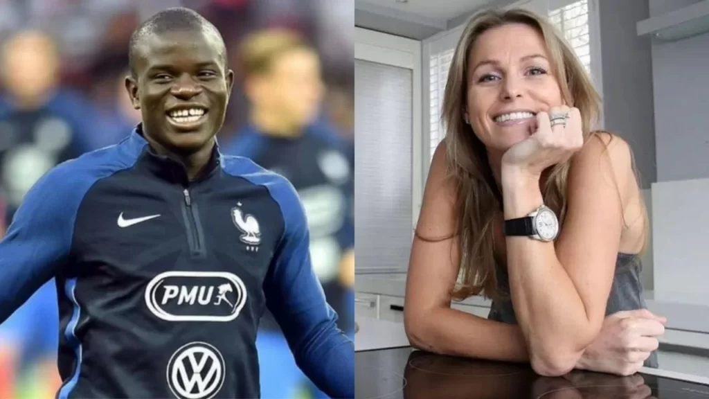 N'golo Kante and his wife