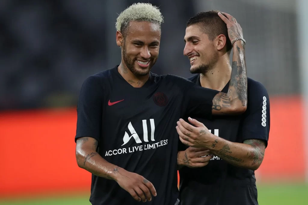 Neymar Jr, Verratti