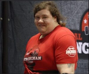 Rebecca Roberts, world’s strongest woman.