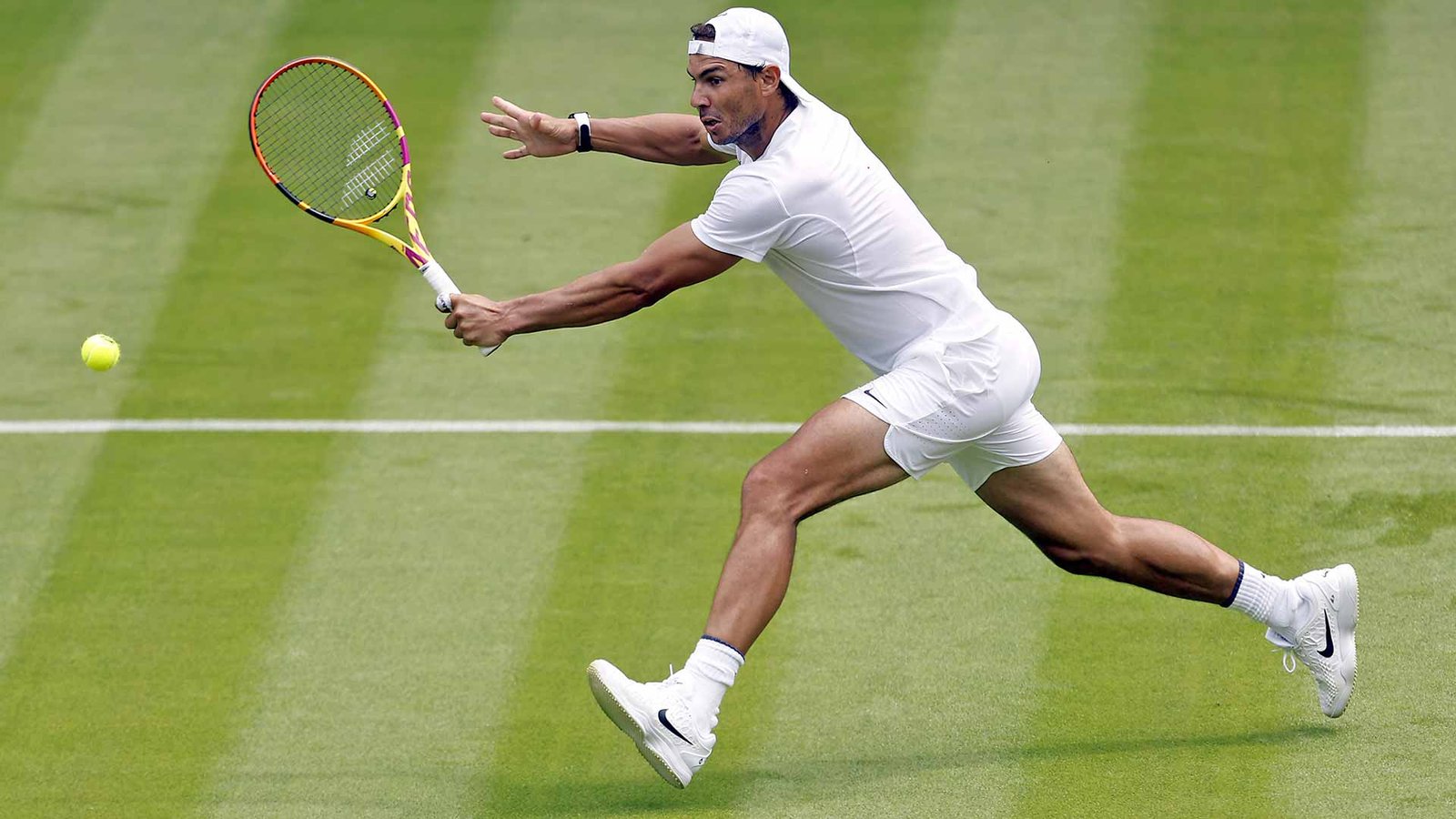 Rafael Nadal at Wimbledon 2022
