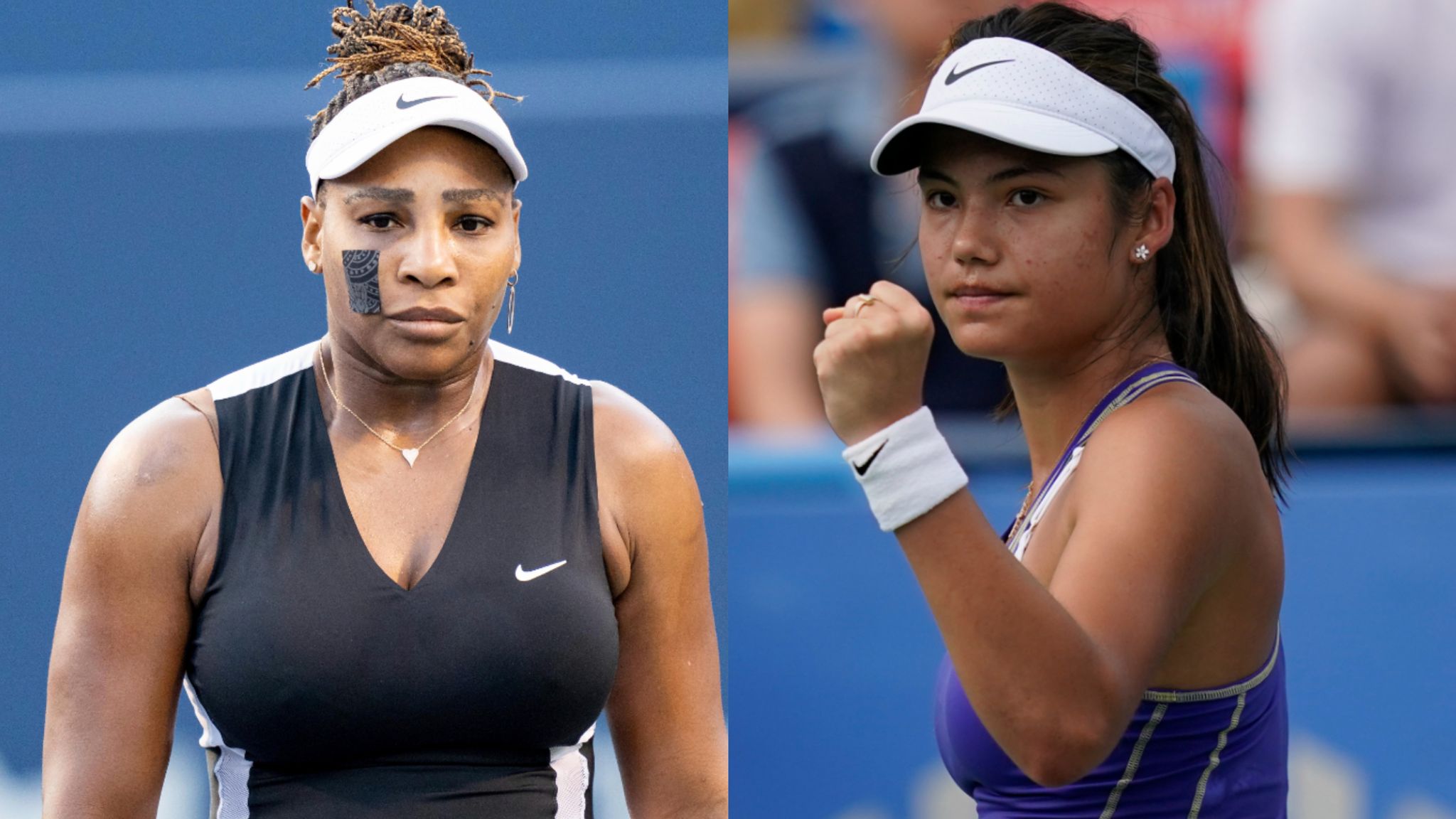 Serena Williams Emma Raducanu