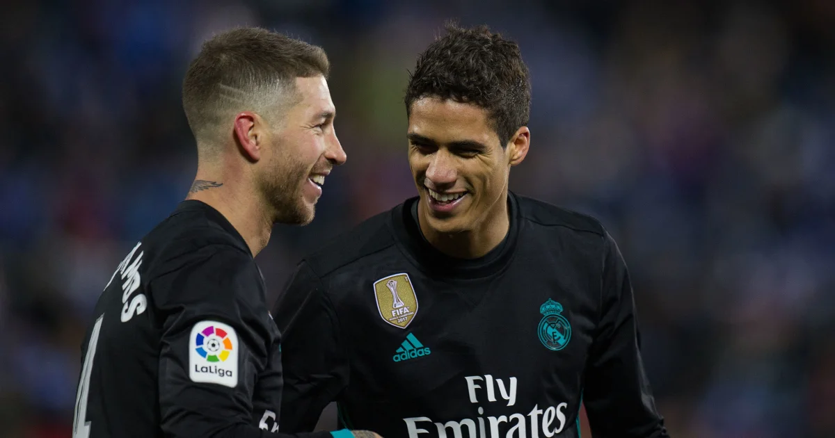 Ramos and Varane