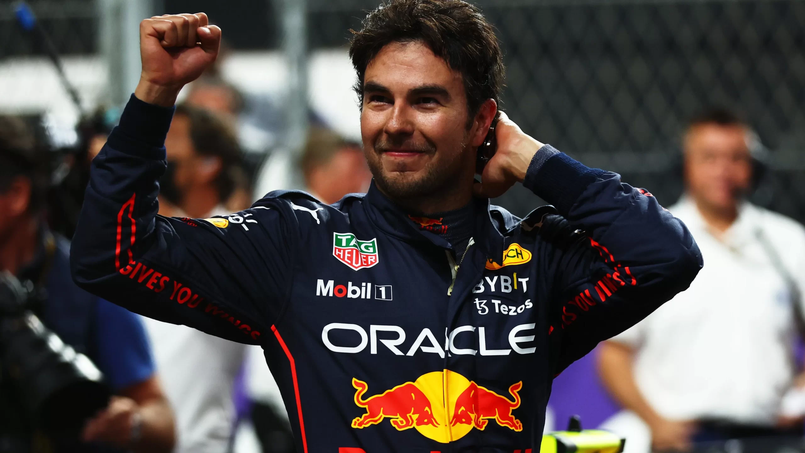 RedBull driver Sergio Perez