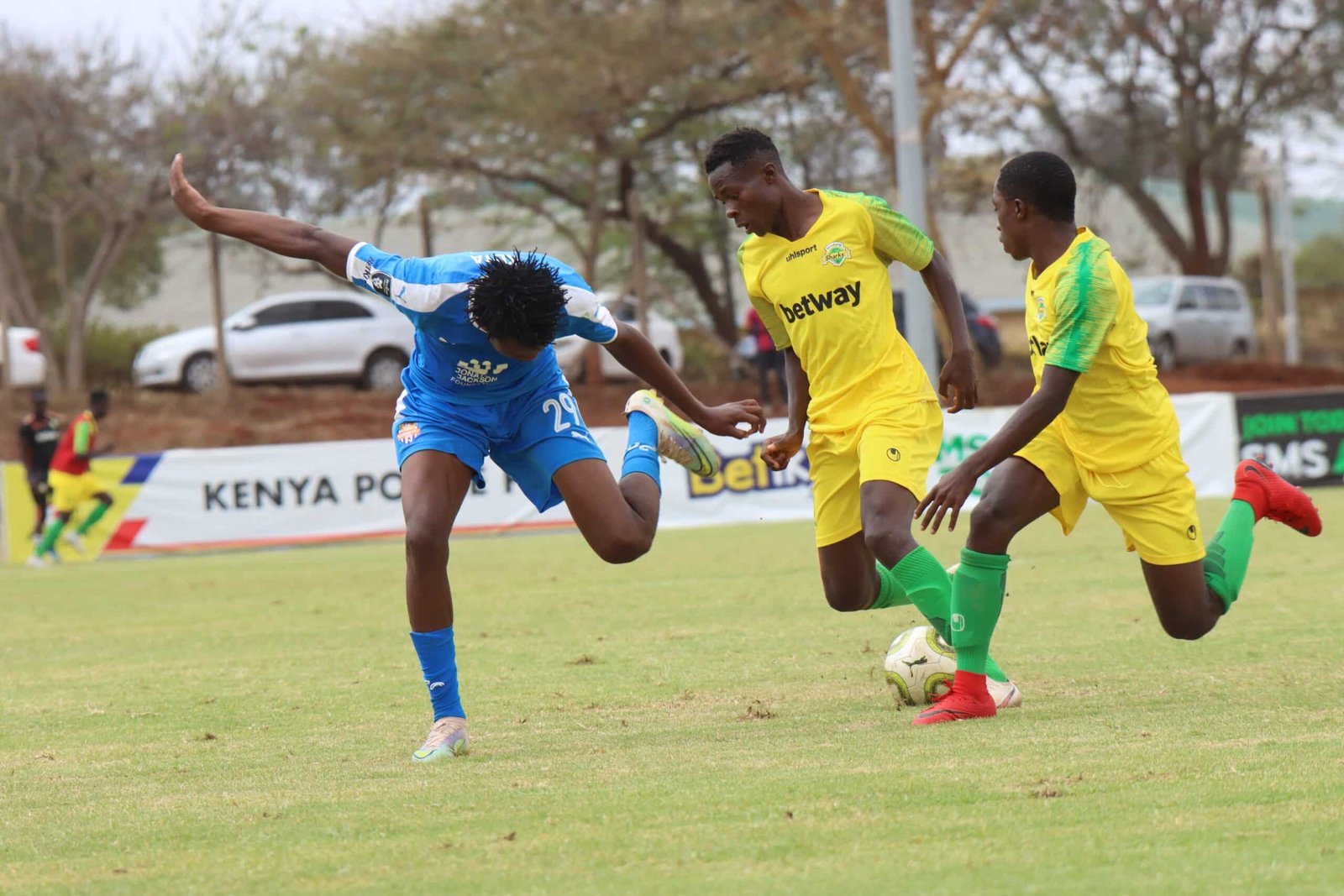 Action between City Stars and Sharks