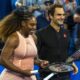 Serena Williams and Roger Federer