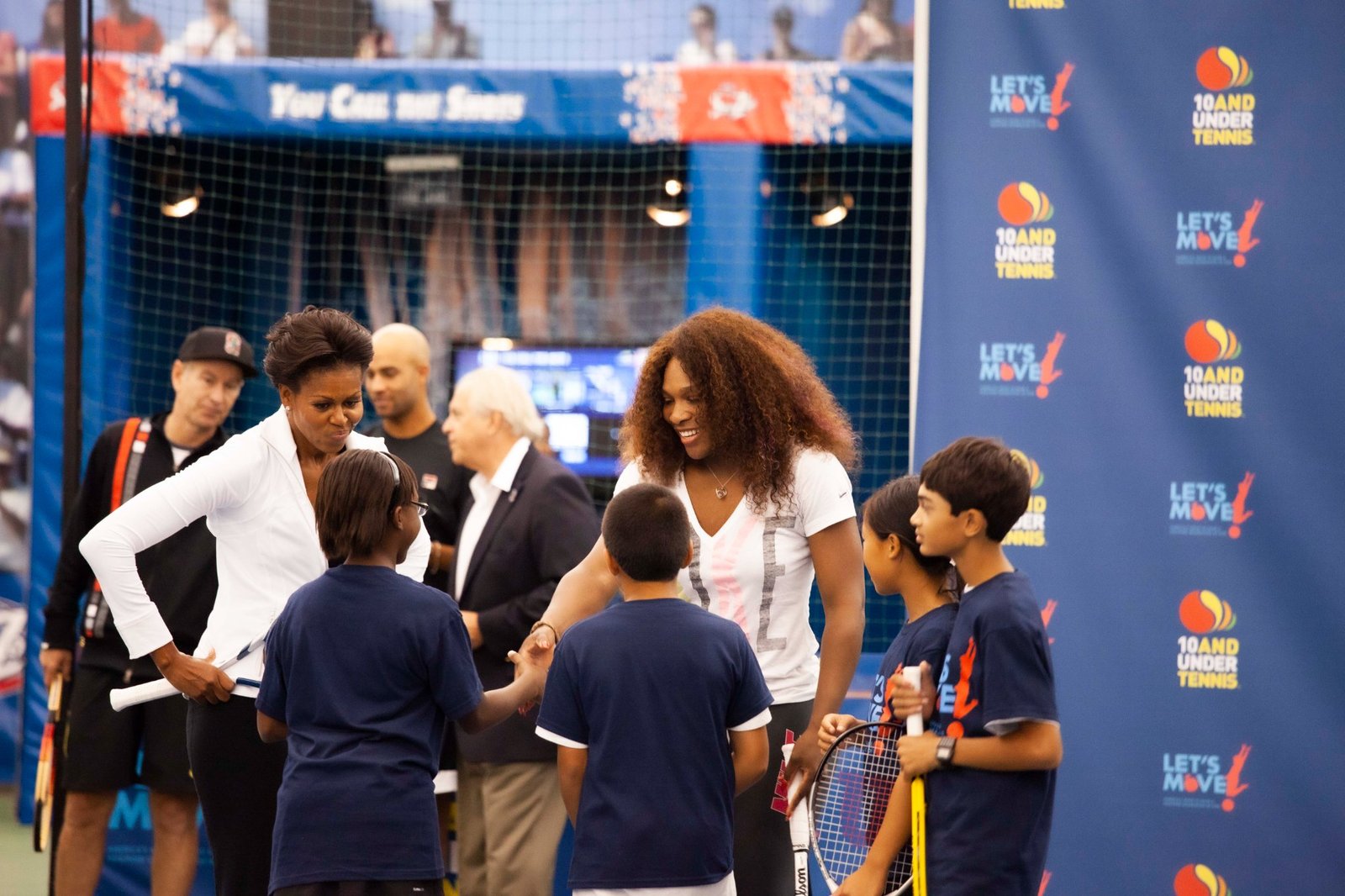 Serena Williams With Michelle Obama