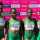 Team Nigeria womens 4x100 quartet