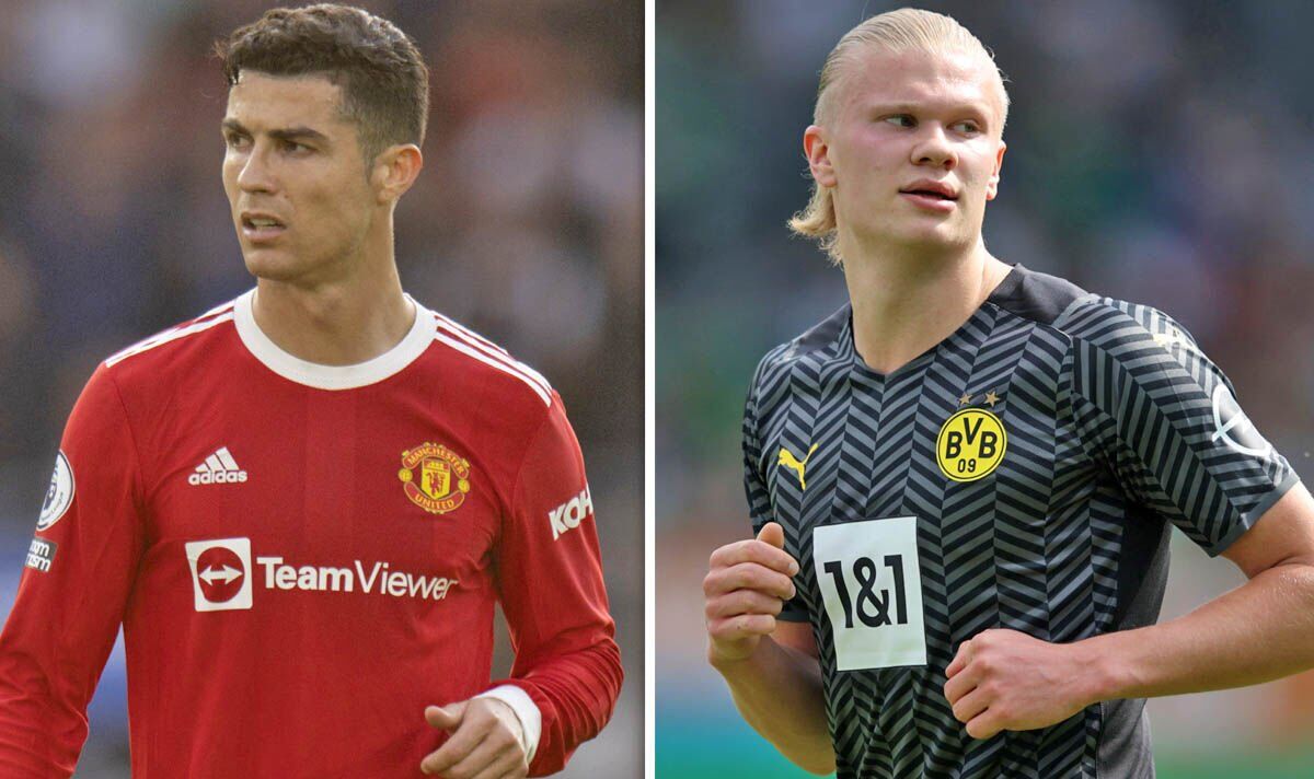 Erling Haaland Cristiano Ronaldo